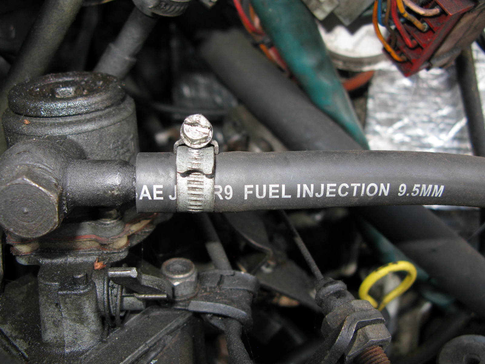 Fuel hose replacement